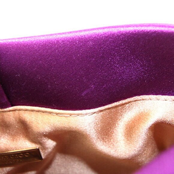 JIMMY CHOO Purple Shoulder Bag - Picture 7 of 8